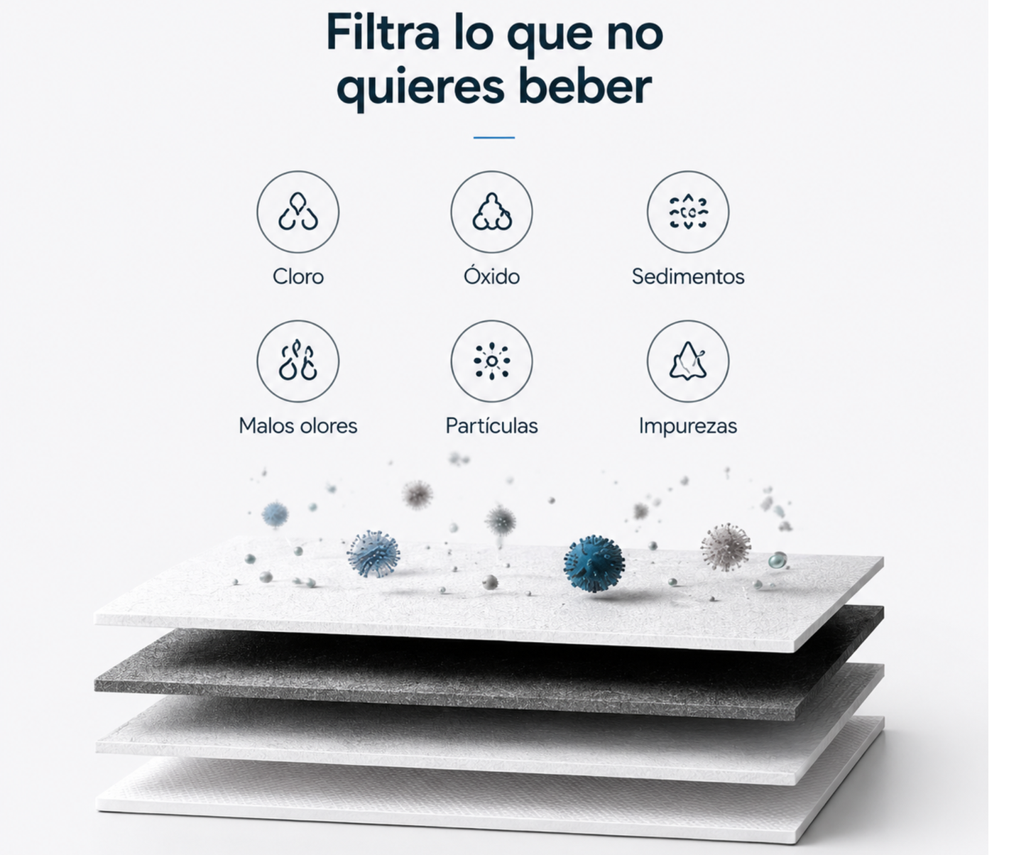 VitaPure - Convierte cualquier grifo en una fuente de agua pura