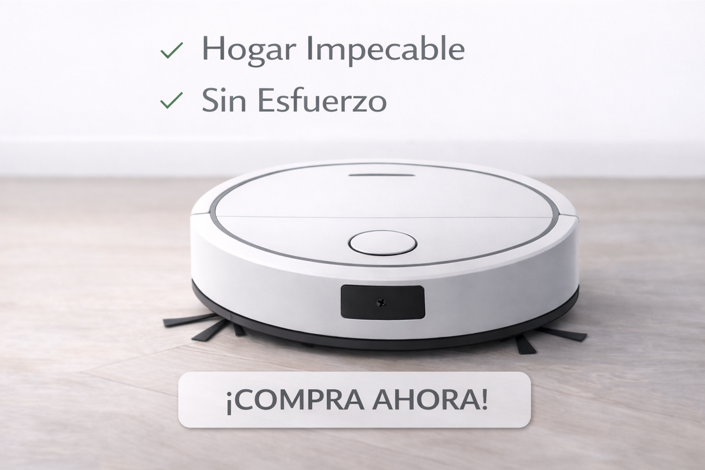 Lumiclean Robot Aspirador 3 en 1 Inteligente