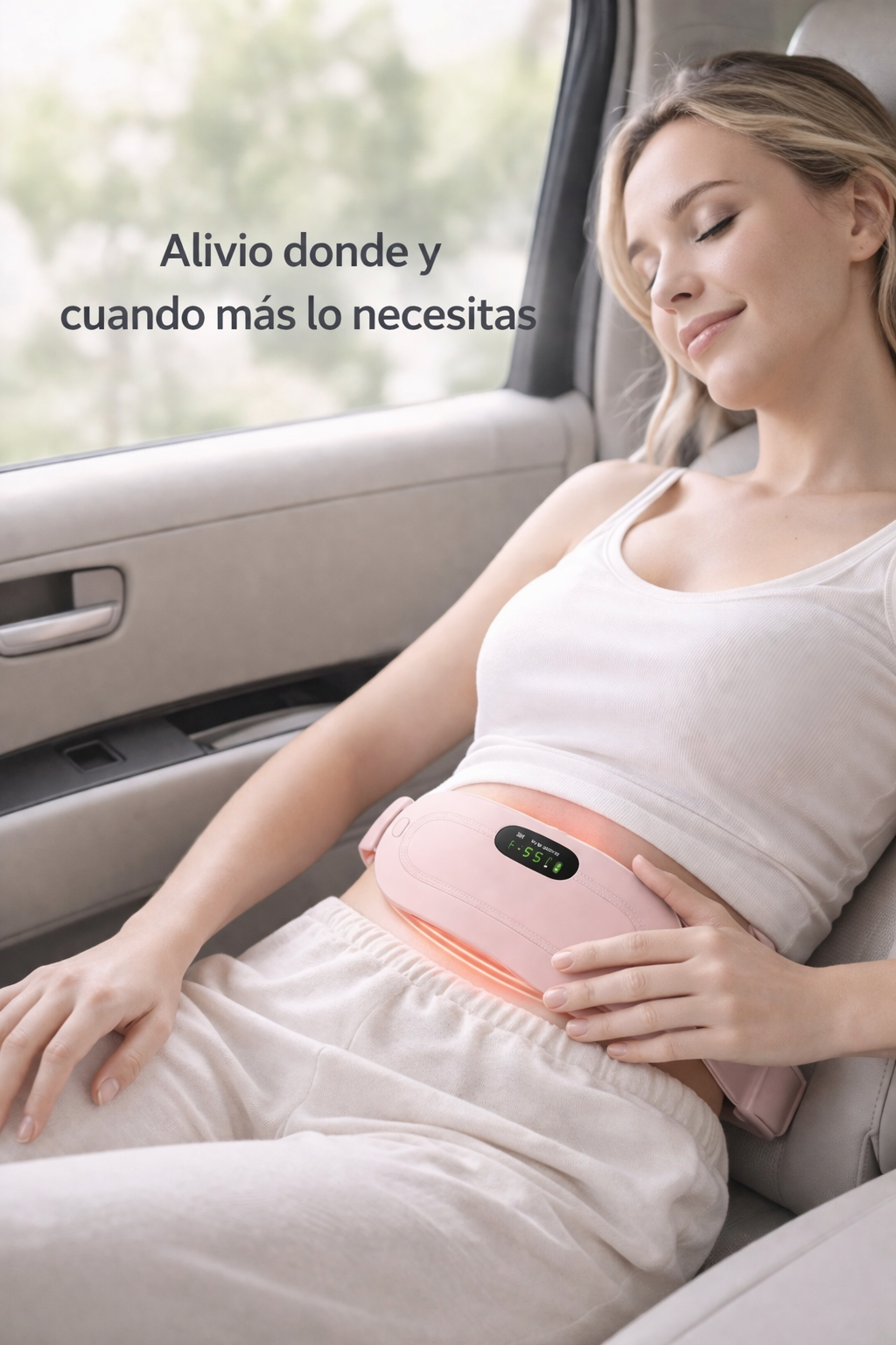 Relivia - Almohadilla térmica para cólicos con alivio inmediato