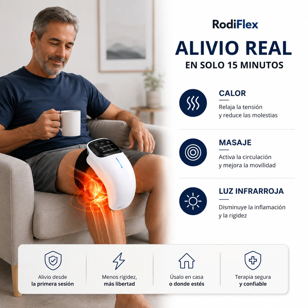 RodiFlex™ Masajeador De Rodilla