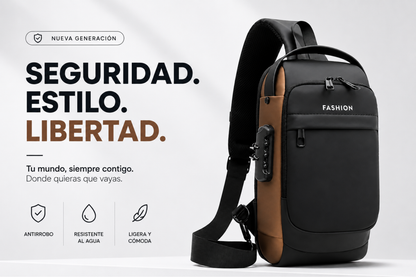 SecureGo - Seguridad, comodidad y carga portátil en un solo bolso