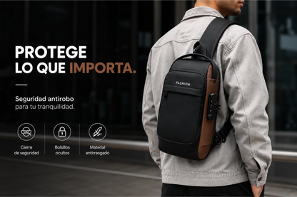 SecureGo - Seguridad, comodidad y carga portátil en un solo bolso