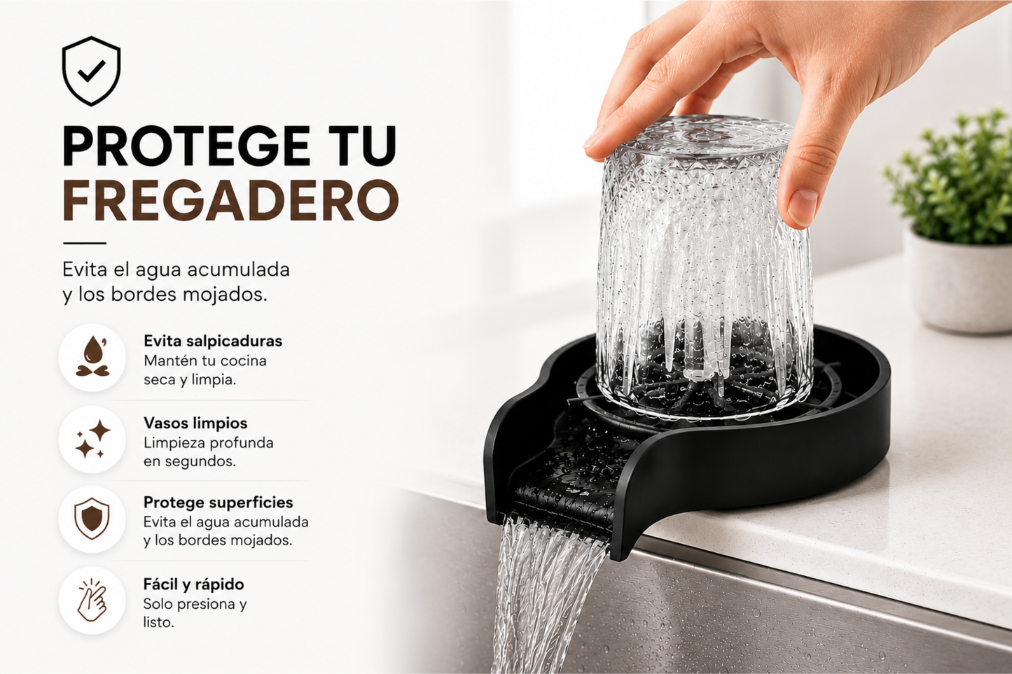 RinsePro - Menos tiempo limpiando, más tiempo disfrutando