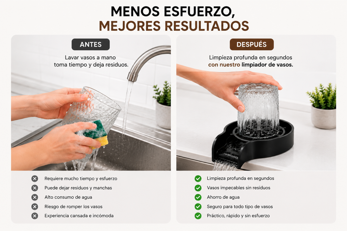 RinsePro - Menos tiempo limpiando, más tiempo disfrutando