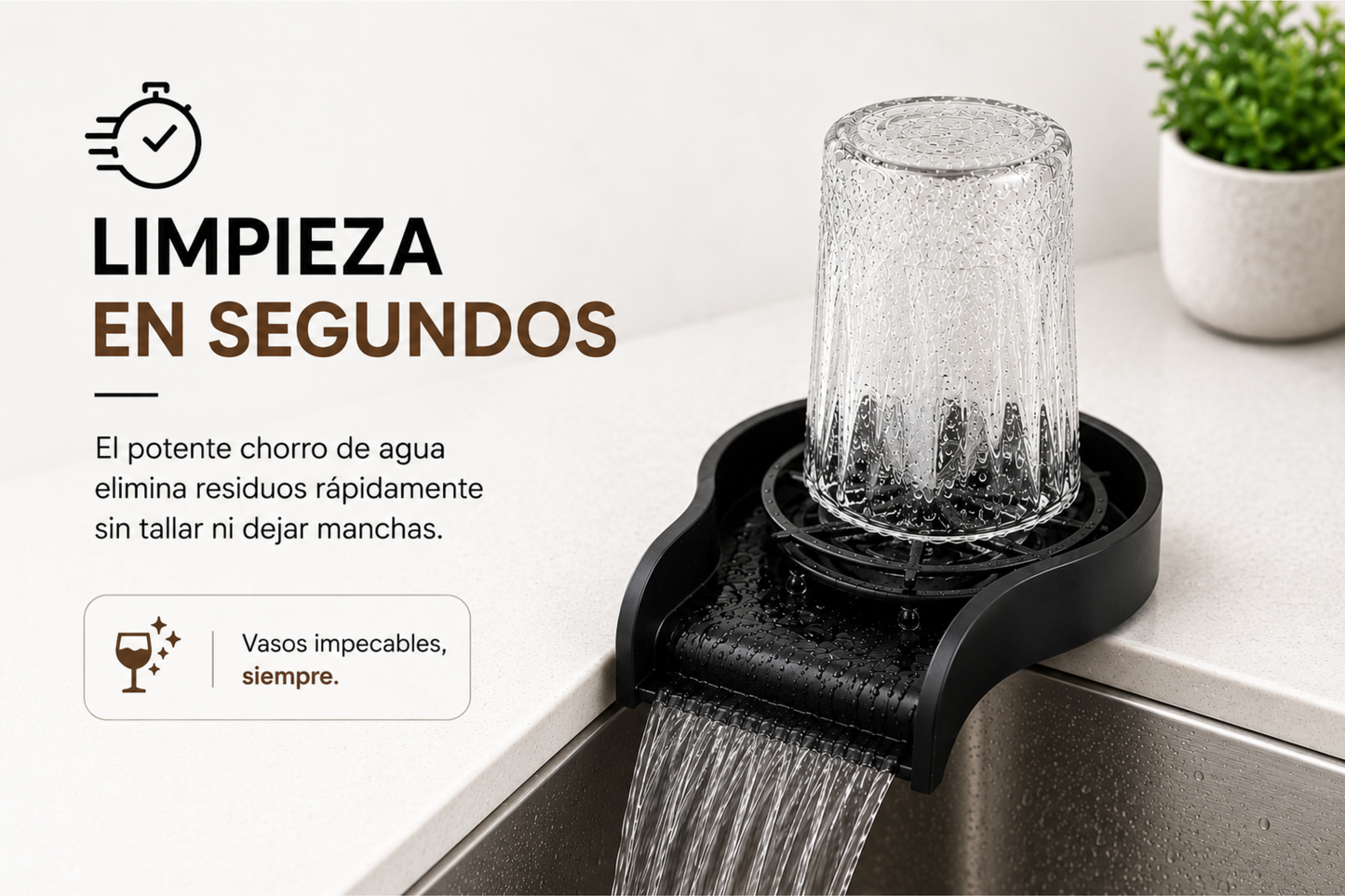 RinsePro - Menos tiempo limpiando, más tiempo disfrutando