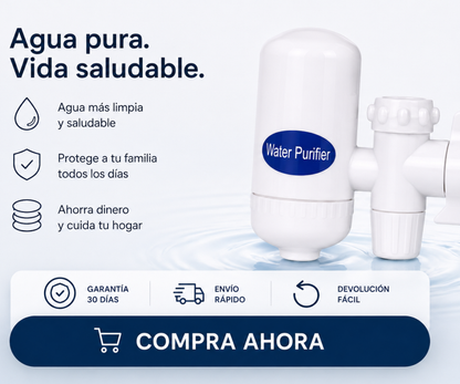 VitaPure - Convierte cualquier grifo en una fuente de agua pura
