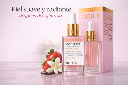 Truly Beauty - Piel perfecta después del afeitado, sin ardor ni vellos encarnados.